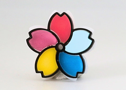 Genderflux Pin (Magnetic)